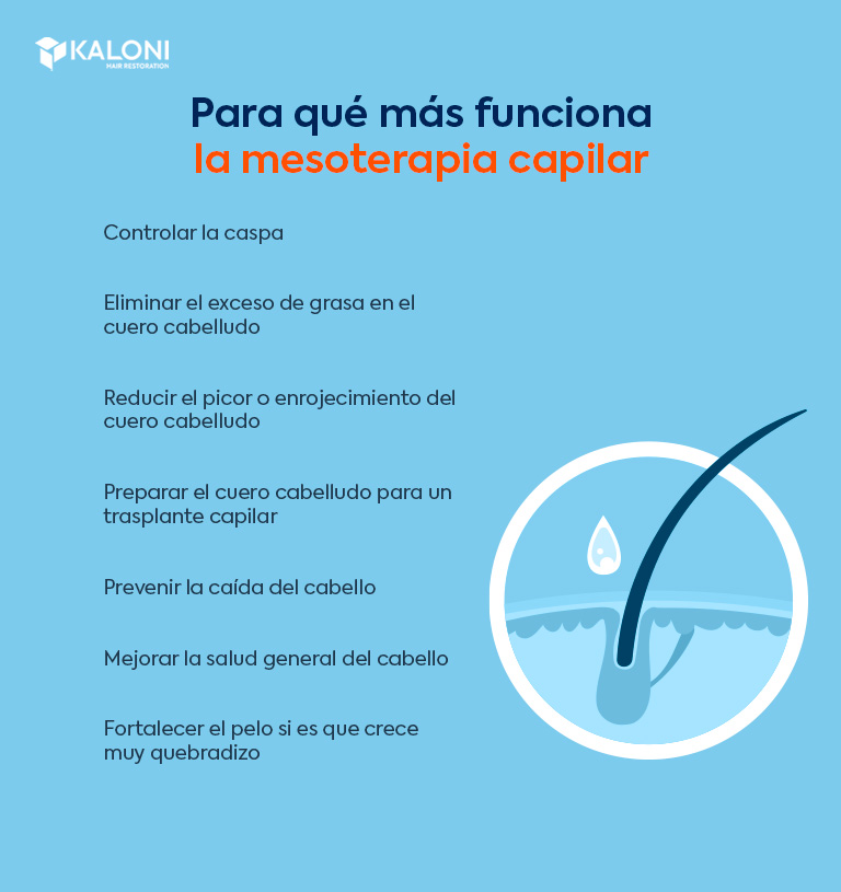 Otros beneficios de la mesoterapia capilar