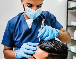 injerto de cabello