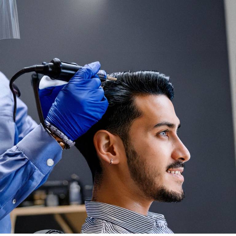 Trasplante de pelo Turquía clínica. Kaloni