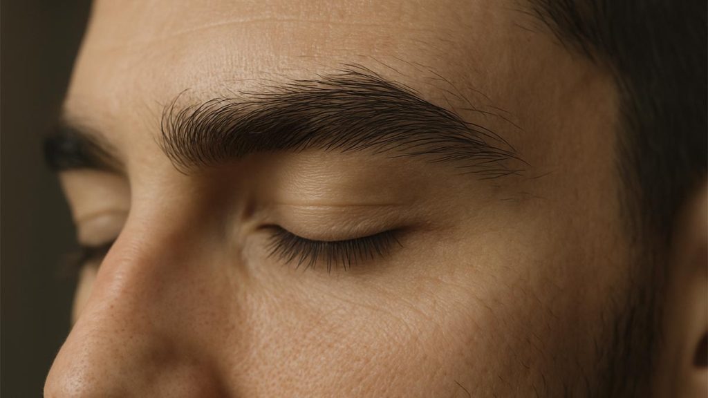 Trasplante de pelo cejas. Kaloni