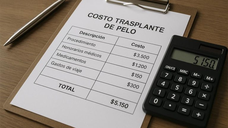 Trasplante de pelo costo. Kaloni