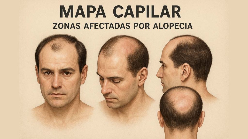 Es importante conocer el Mapa Capilar para reconocer en qué etapa de calvicie se encuentra con el fin de llevar a cabo un trasplante de pelo Tijuana en 2025. Kaloni
