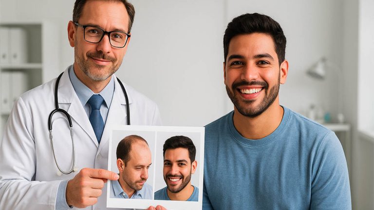Procedimiento para recuperar el cabello en Colombia